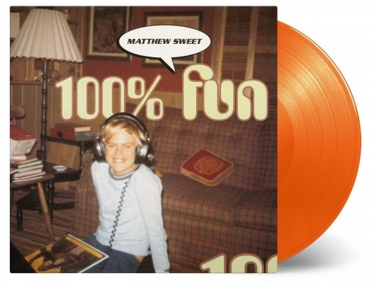 Matthew Sweet - 100% Fun (Orange) Vinyl LP