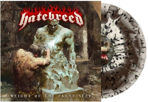 Hatebreed - Weight of the False Self (Bone Brown Swirl-Black Mint Green Splatter) Vinyl LP