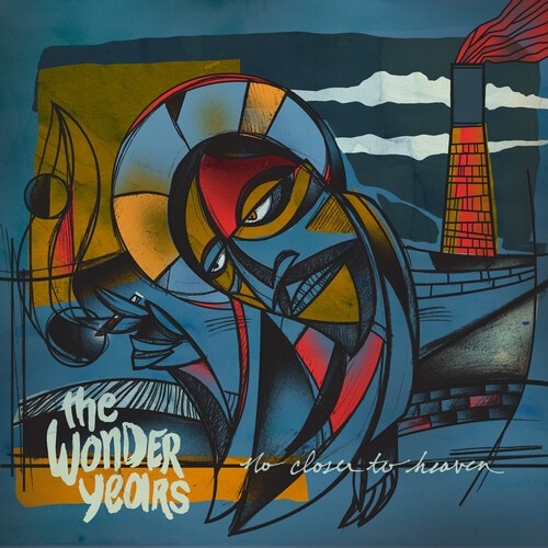 The Wonder Years - No Closer to Heaven (Clear w/ Blue Splatter)
