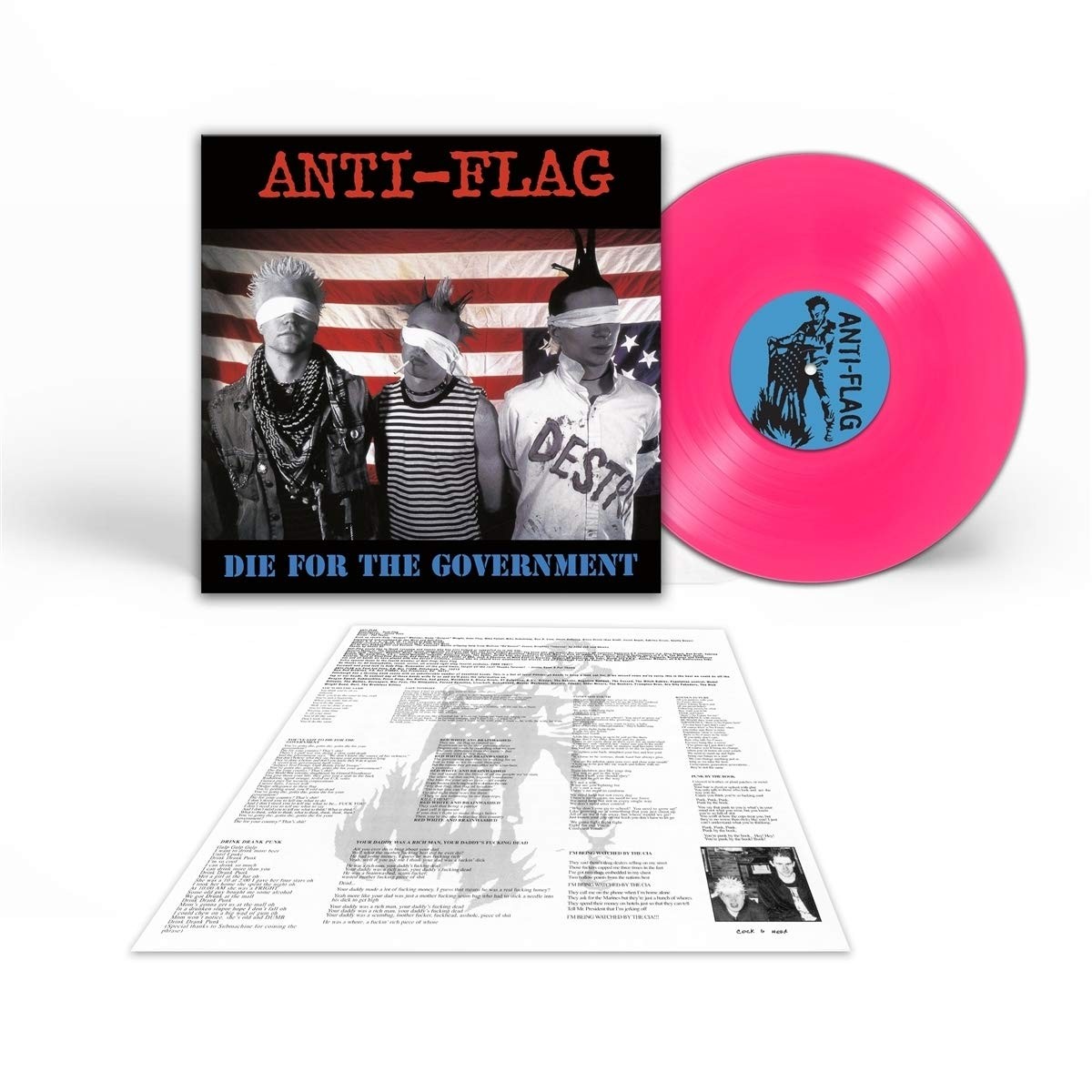 Anti-Flag - Die For The Government (Neon Pink) Vinyl LP