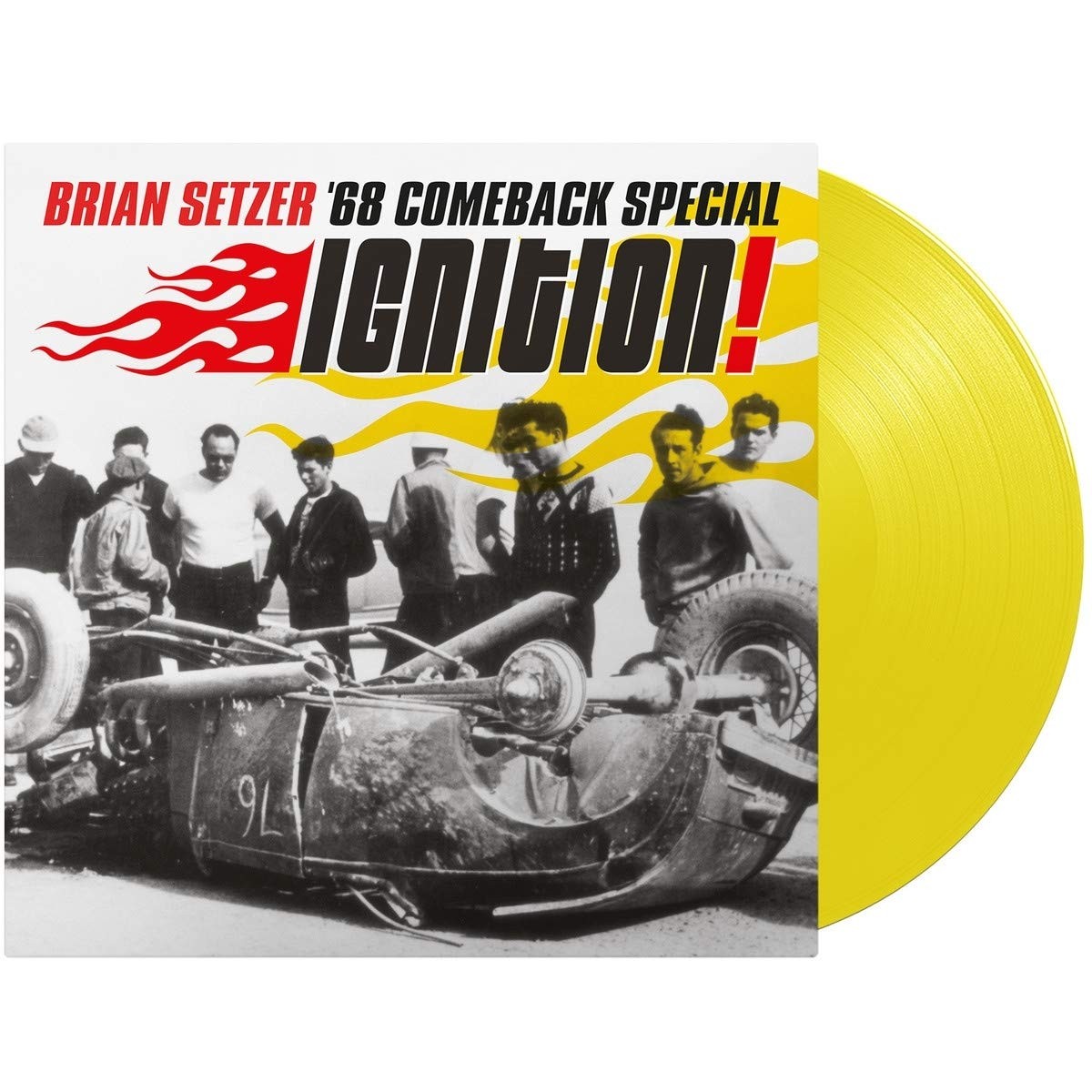 Brian Setzer - Ignition! (Yellow) Vinyl LP