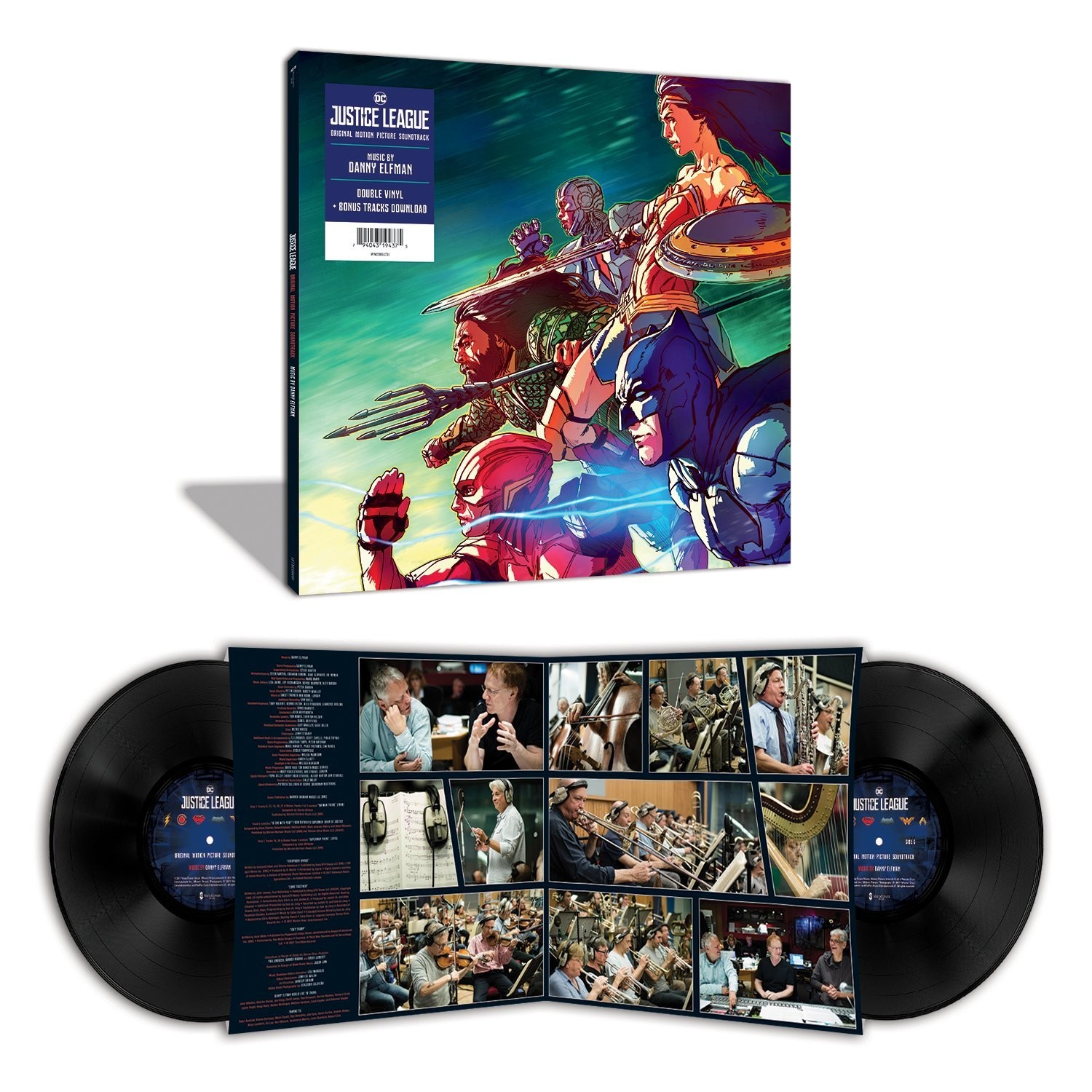 Danny Elfman - Justice League: Original Motion Picture Soundtrack Vinyl 2XLP