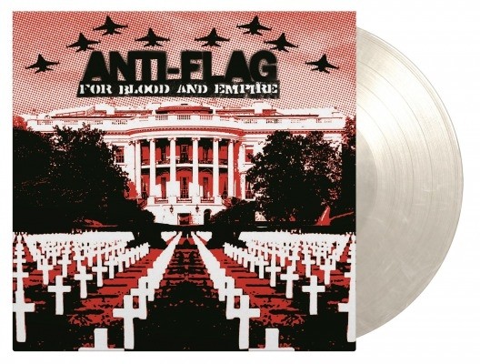 Anti-Flag - For Blood & Empire (White Marbled) Vinyl LP