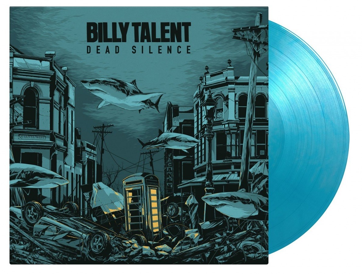 Billy Talent - Dead Silence ('Crystal Water' Blue) 2XLP Vinyl. 