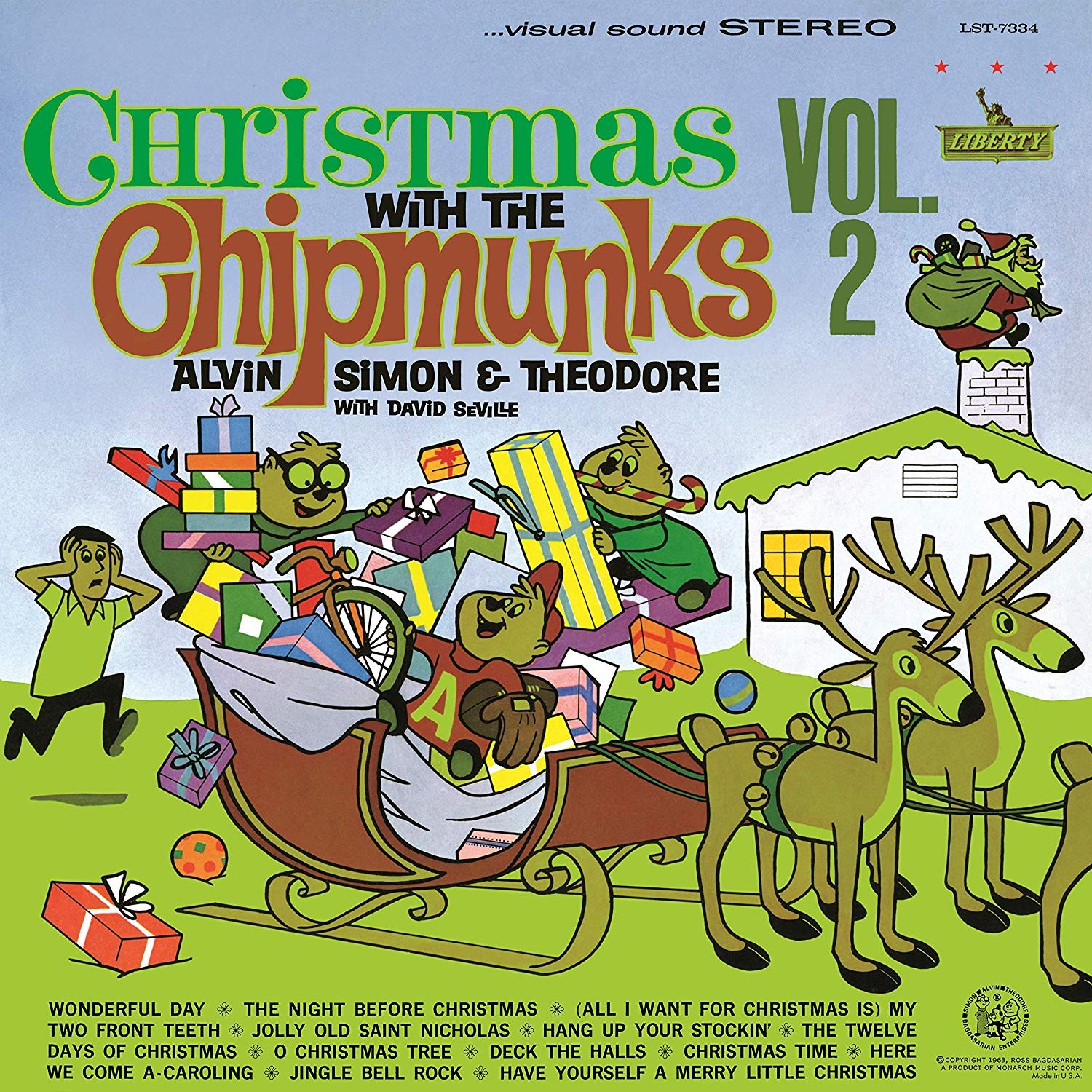 Various Artists - Christmas With The Chipmunks, Vol. 2 LP