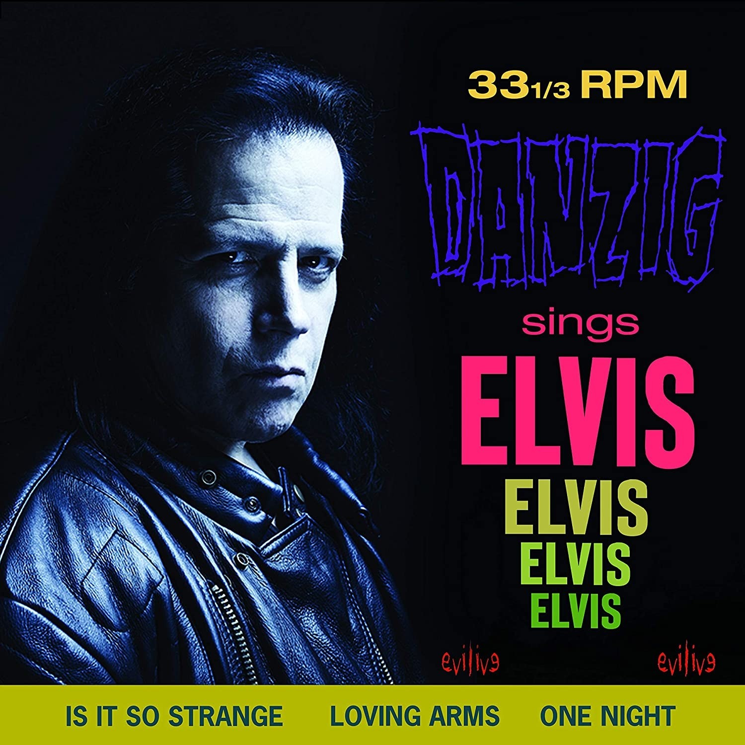 Glenn Danzig - Sings Elvis (Yellow) LP