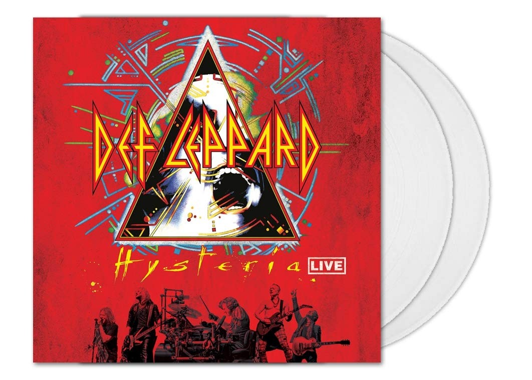 Def Leppard - Hysteria Live (Clear) 2XLP Vinyl
