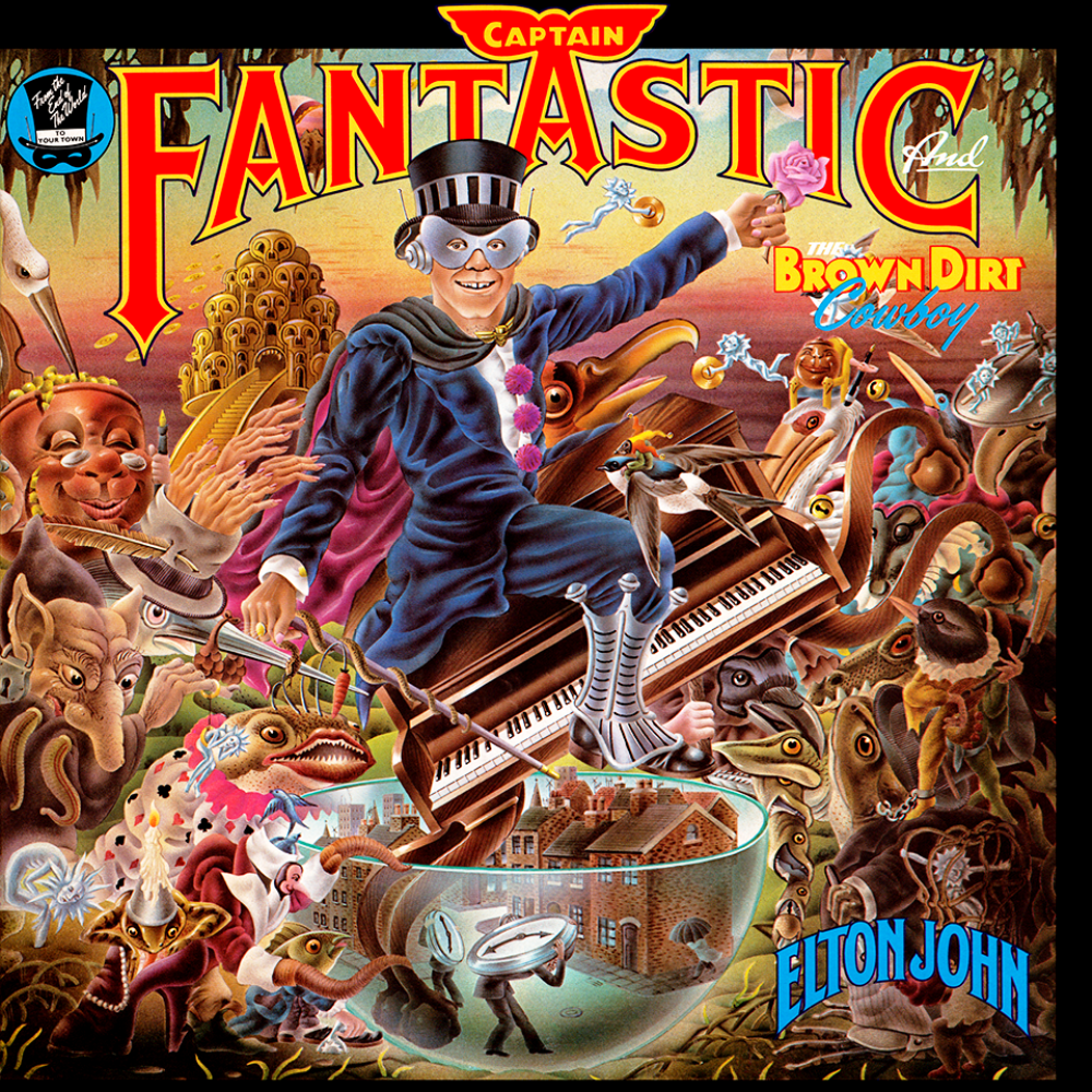 Elton John - Captain Fantastic and The Brown Dirt Cowboy LP
