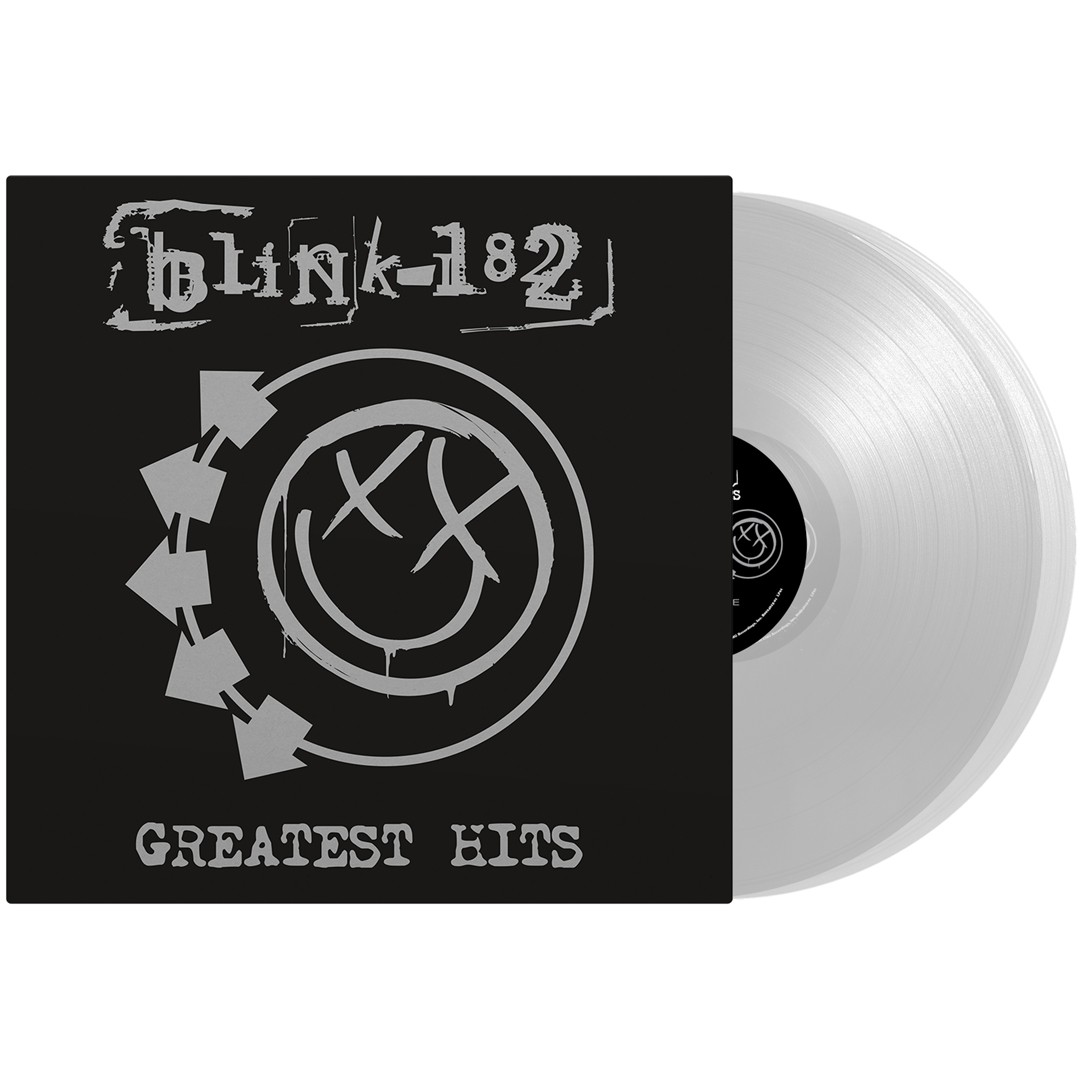 Blink 182 - Greatest Hits (Clear) 2XLP vinyl