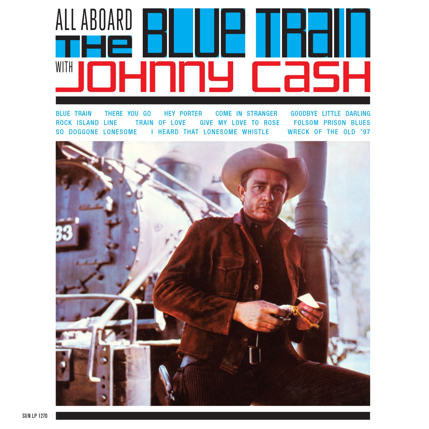 Johnny Cash - All Aboard the Blue Train with Johnny Cash LP