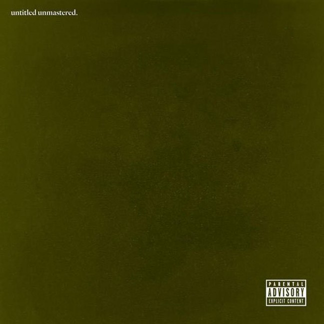 Kendrick Lamar - untitled unmastered. LP