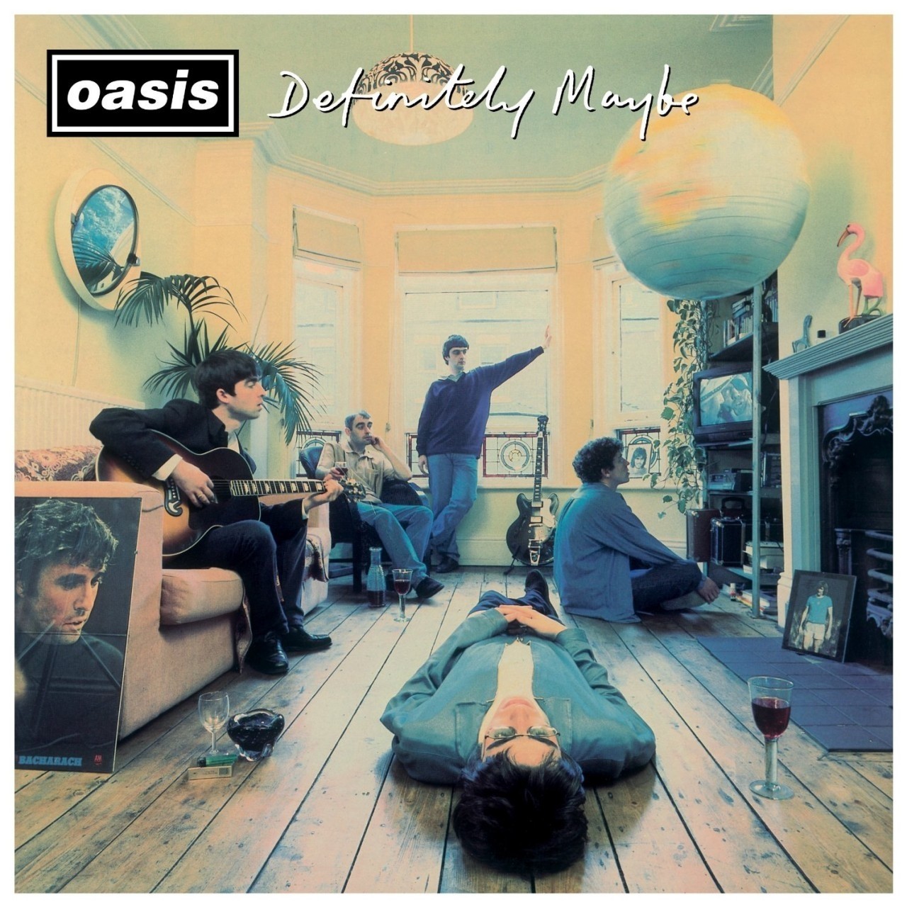 Oasis - Definitely Maybe (Silver) 2XLP vinyl