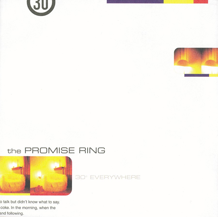 The Promise Ring - 30 Degrees Everywhere Clear Vinyl LP