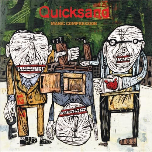 Quicksand - Manic Compression (Red/ Black Swirl) LP