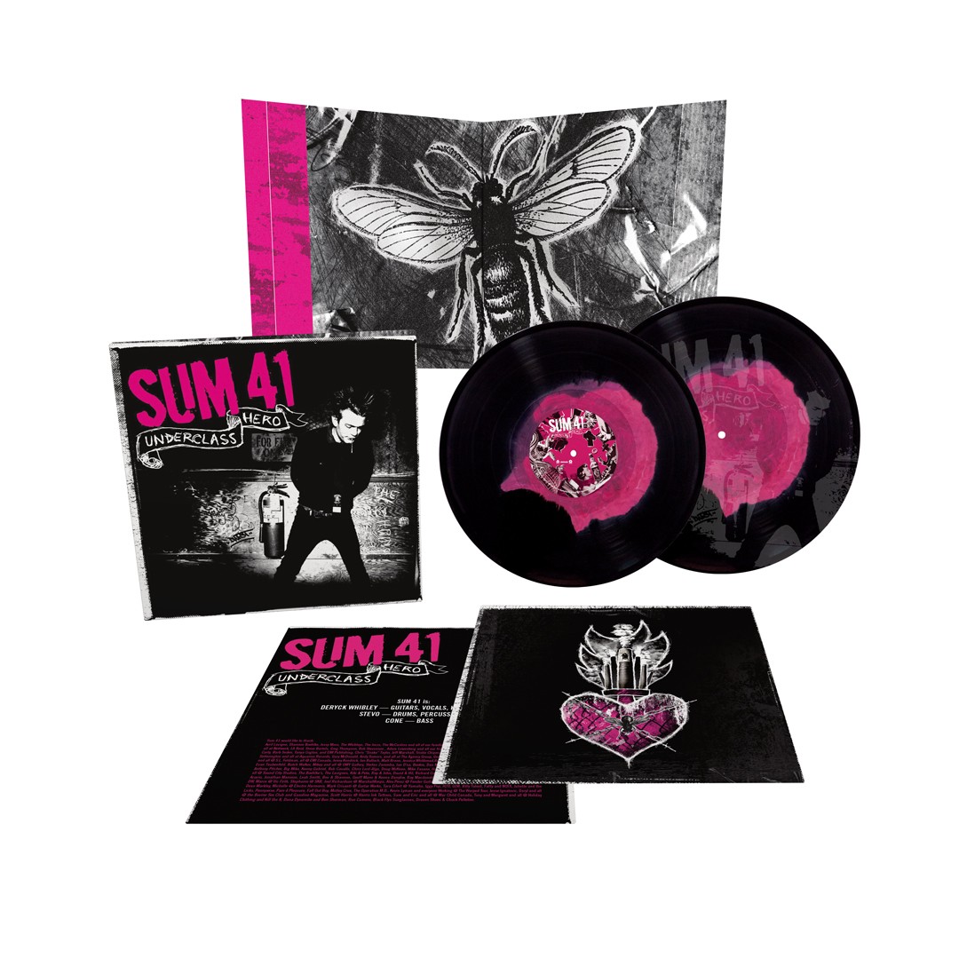 Sum 41 - Underclass Hero (Pink/Black) 2XLP Vinyl