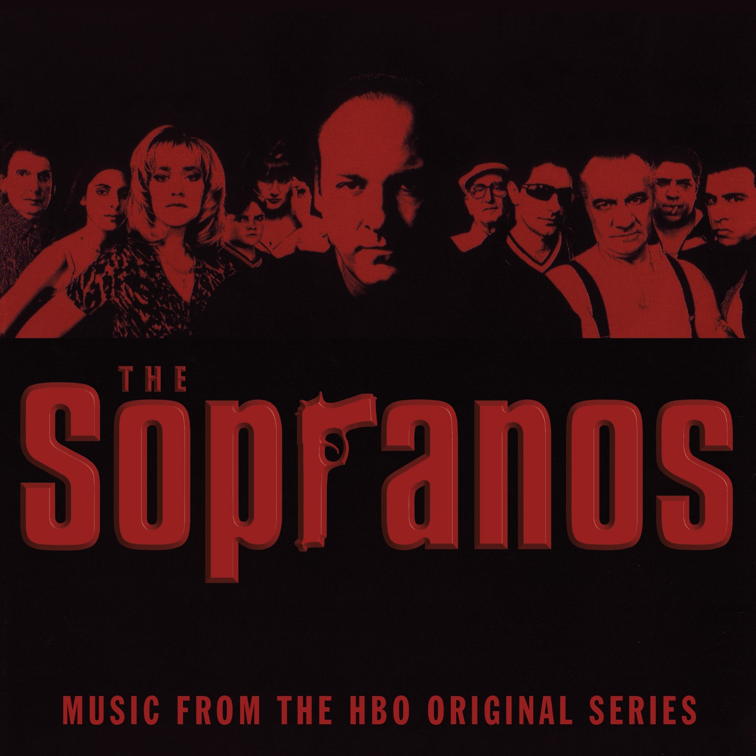Soundtrack - Sopranos: Music From The HBO Original Series (Red w/ Black Smoke) 2XLP