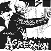 Agression - Greatest - Black/ white Splatter
