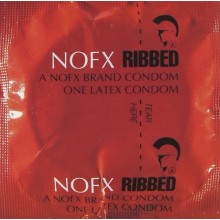 NOFX - Ribbed (30th Anniversary Reissue) (IEX) (Red with Black Splatter Vinyl)