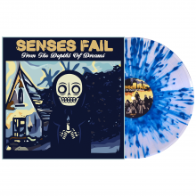 Senses Fail - From The Depths Of Dreams (Blue Splatter) 12" EP vinyl